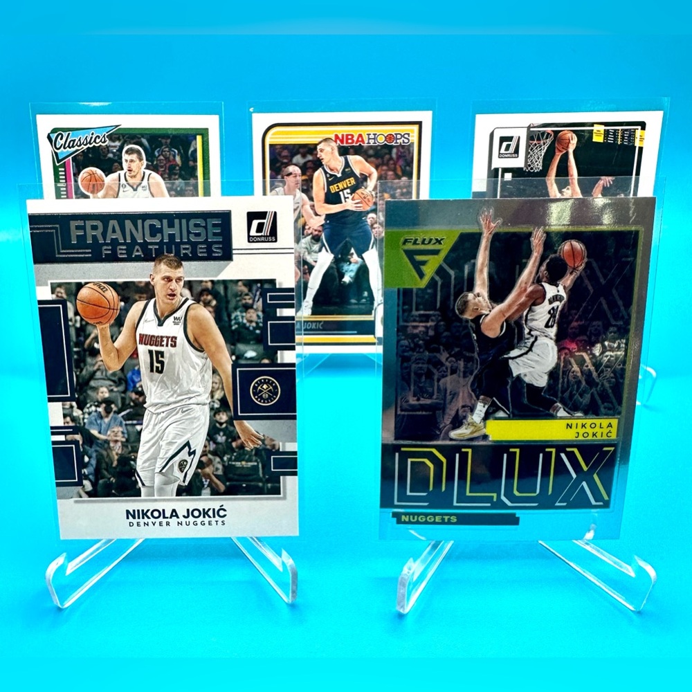 🔥Nikola Jokic🔥5 Card Lot! 🤯 FLUX DLUX!🔥🏀
